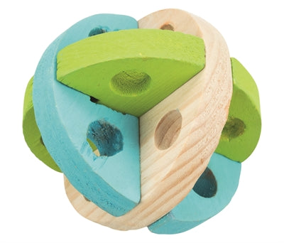 Trixie Speel En Snackbal Hout 8 CM - 0031 Shop