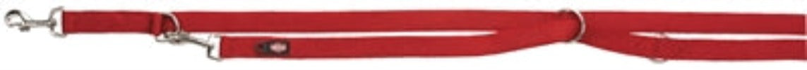 Trixie Hondenriem Premium Verstelbaar Tweelaags Rood - 0031 Shop