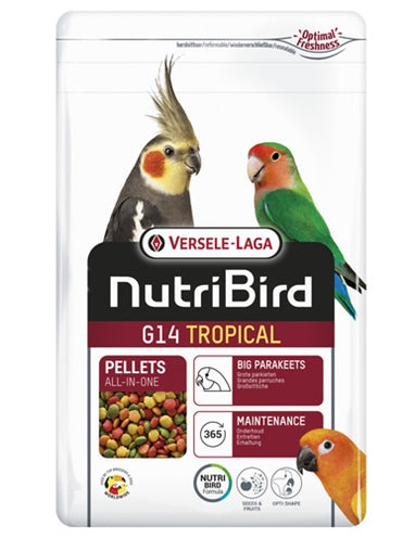 Nutribird Tropical G14 Onderhoudsvoeder 1 KG - 0031 Shop
